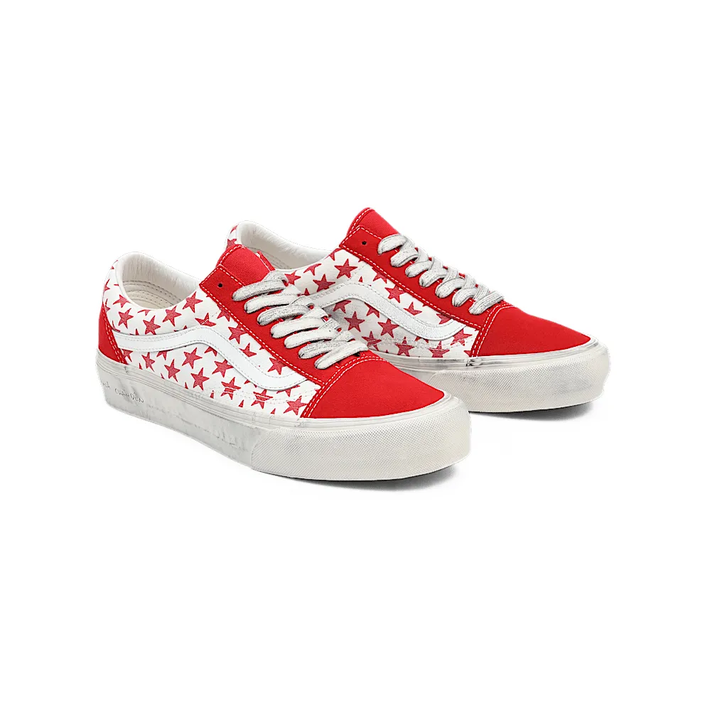 Vans Vault OG Old Skool LX White Chandon Red White (VN0A4BVFY52)