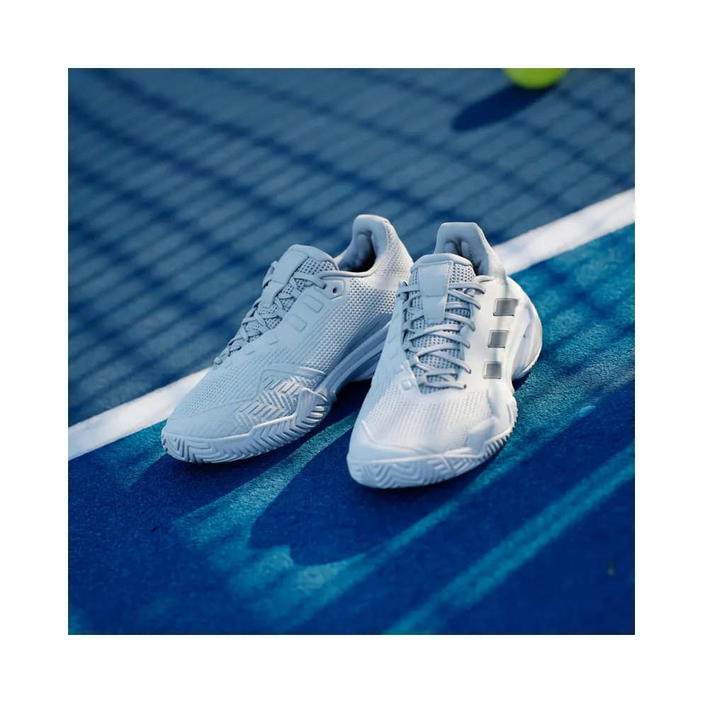 Adidas BARRICADE 13 “CLOUD WHITE CORE BLACK GREY” (IF0407)