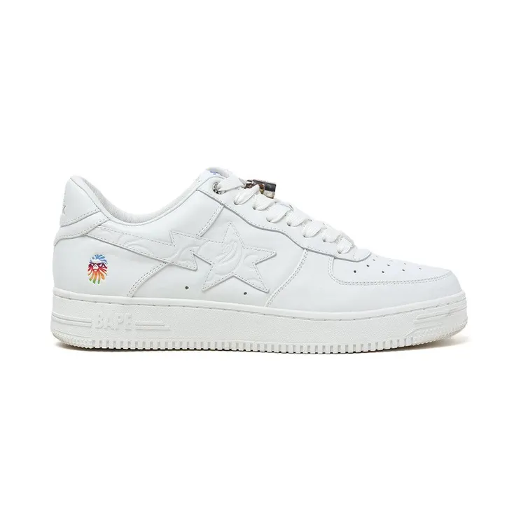 A Bathing Ape Bape Sta Bape Black Rainbow Cream (1J20-191-016)