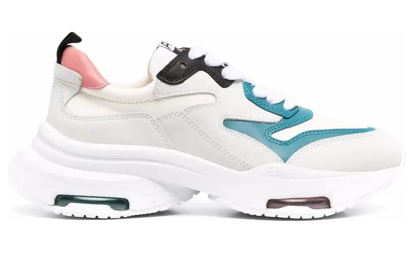 Ash Octapus leren sneakers – Wit (OCTOPUS03NUBUCK)