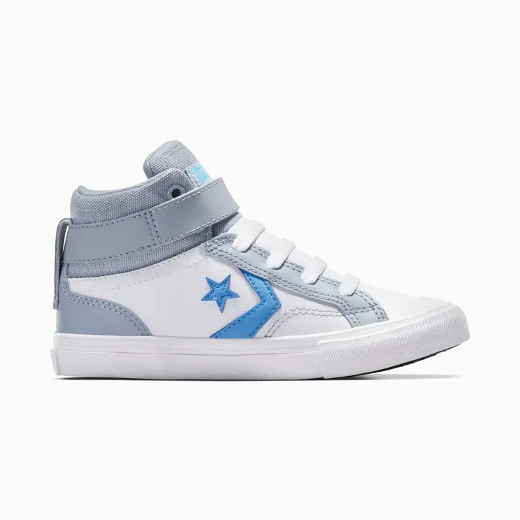 Converse Pro Blaze Strap Sport Remastered White/heirloom Silver/lt. Blue