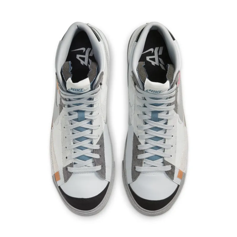 Nike Blazer Mid 77 Vintage Shanghai Grey/Silver-White-Black (DC9170-001)