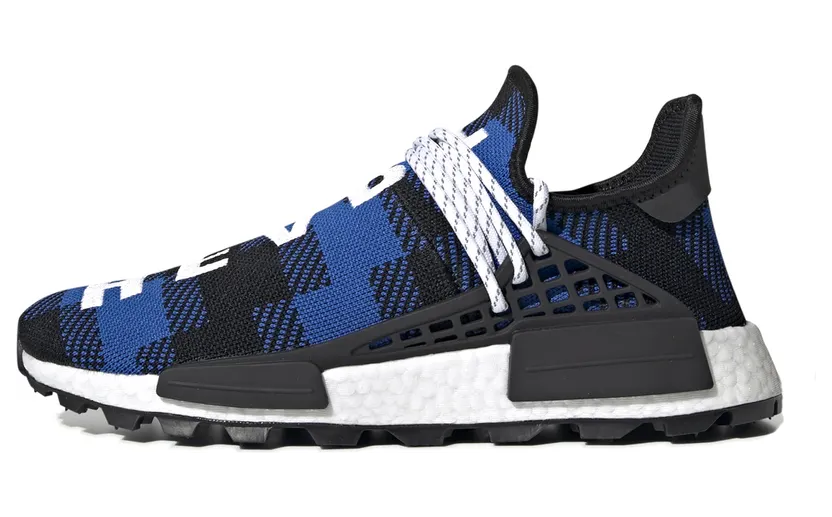 Adidas PW Human Race NMD BBC Blue Plaid (EF7387)