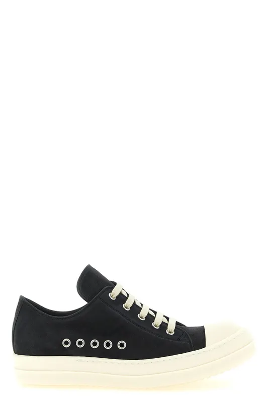 Rick Owens Extreme Low Sneaks “Black” (RP01F6896LCNW911)