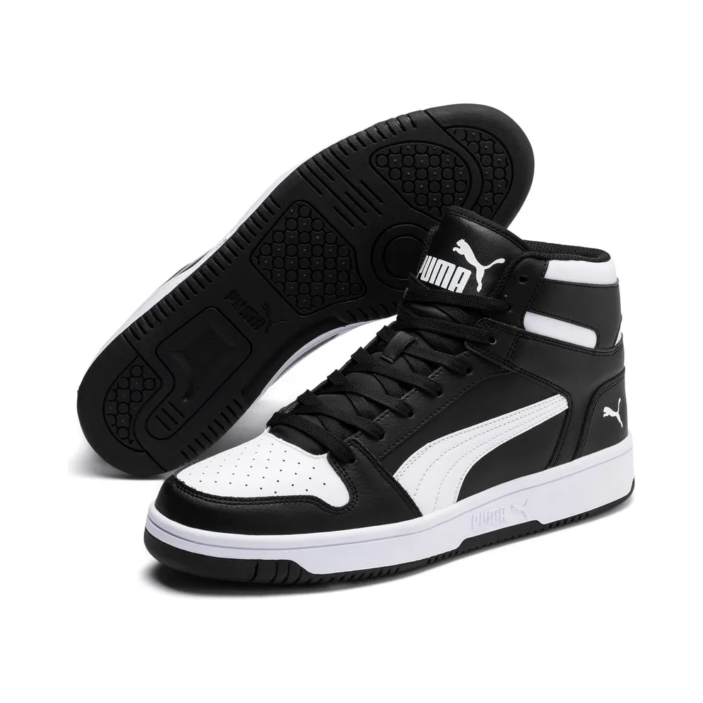 Puma Rebound Lay Up White/Black (369573-01)