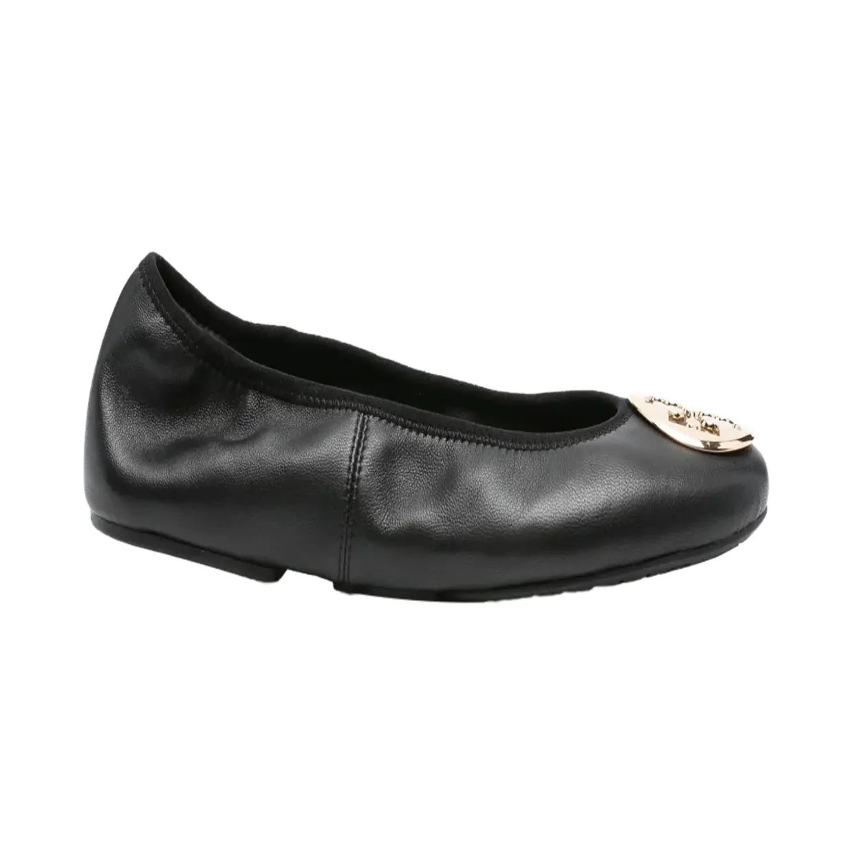 Tory Burch Reva Travel Ballet “PERFETCT BLACK/GOLD” (177201-013)