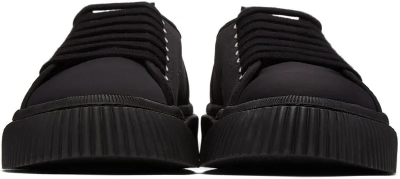 AMI Alexandre Mattiussi Black Ami de Cœur Low Sneakers (A21S401.299)