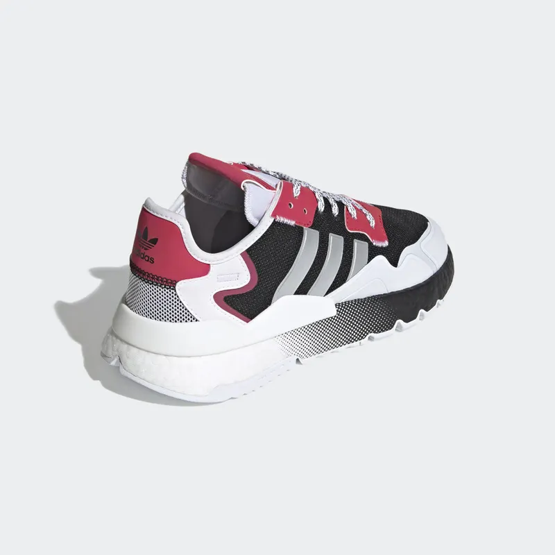 adidas Nite Jogger Silver Metallic Pink Core Black/Silver Metallic/Cloud White (EF5402)