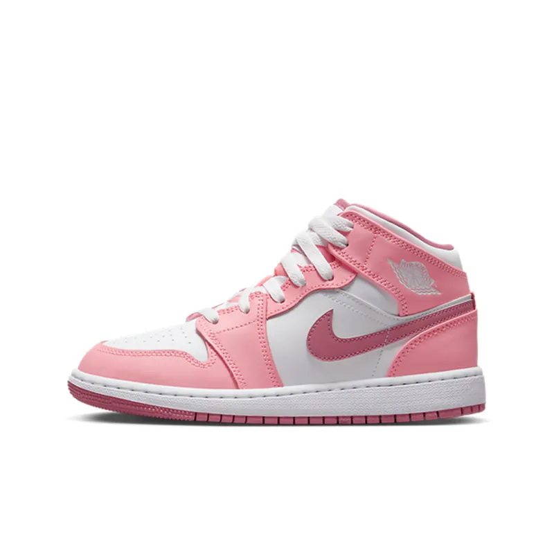 Nike Air Jordan 1 Mid Pink Valentine’s Day 2023 (GS) (DQ8423-616)