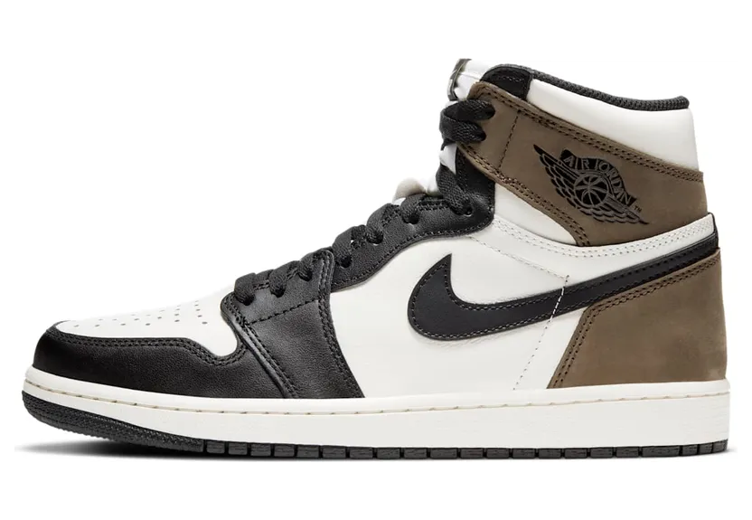 Air Jordan 1 Retro High OG “Sail / Dark Mocha / Black” (555088-105)