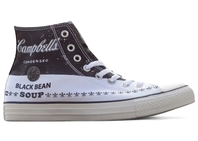 Converse Chuck Taylor All Star Hi Andy Warhol Campbell’s Black Bean Soup (147051C)