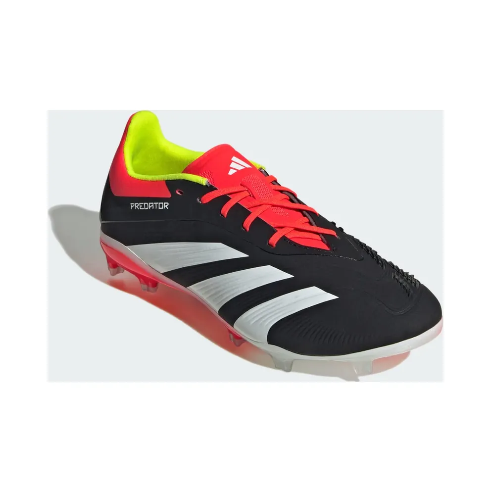 adidas Predator 24 Elite FG Core Black Cloud White Solar Red (IG7746)