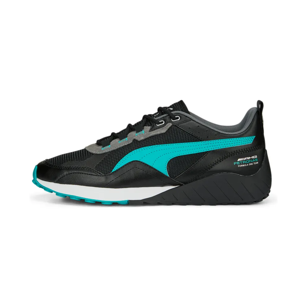 Puma Mercedes-AMG Petronas Motorsport Speedfusion 2 Motorsport Shoes Black/Green (30747802)