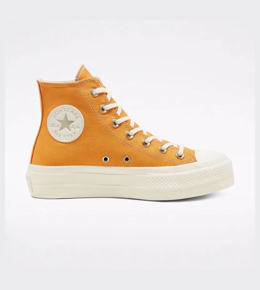 Converse Chuck Taylor All Star Platform High ‘Sunflower Gold’ Sunflower Gold/Egret/Gold (568379C)