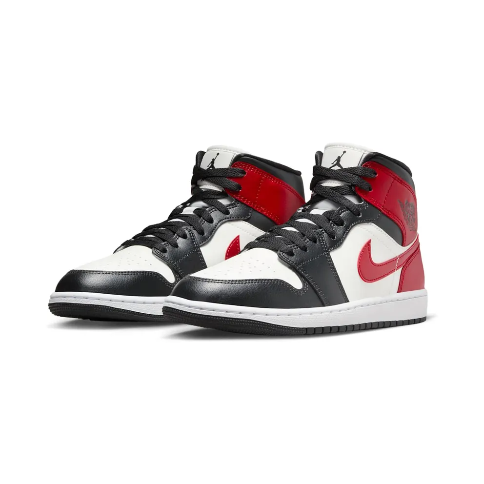 AIR Jordan 1 MID “Black Toe” (BQ6472-160)