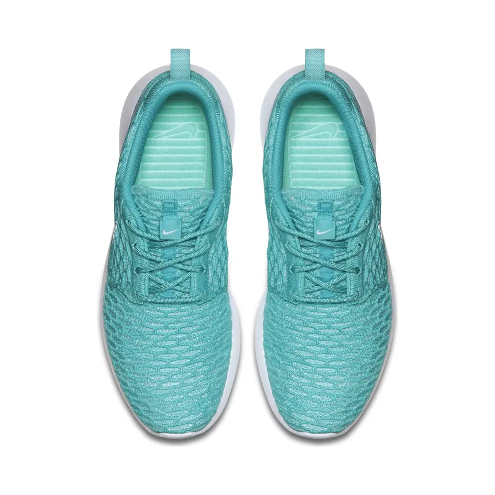 Nike Roshe Run Flyknit Sport Turquoise (W) Sport Turquoise/White-Hyper Turquoise (704927-300)