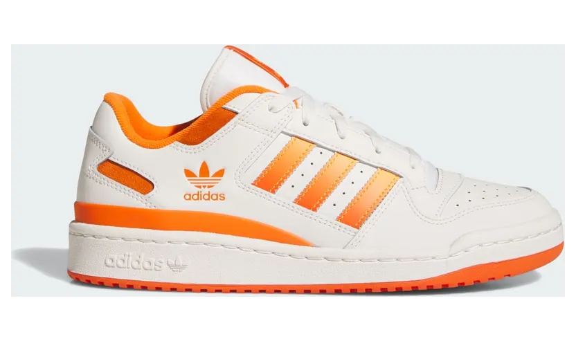 Adidas Forum Low CL Cloud White / Real Gold / Orange (JI3267)