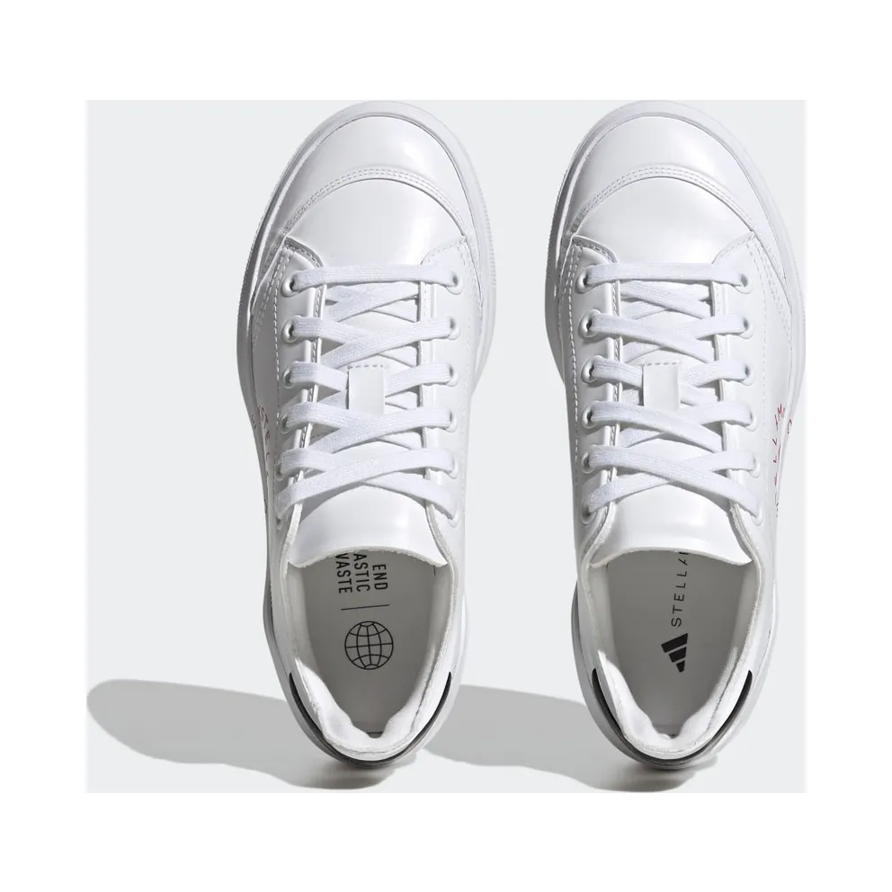 Adidas adidas by Stella McCartney Court Cloud White / Active Red / Cloud White (HQ1056)