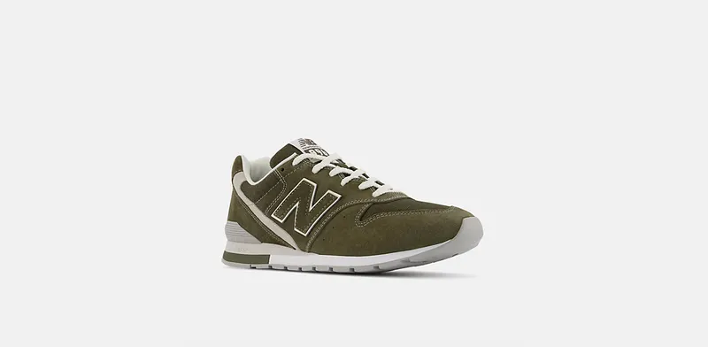 New Balance Khaki 996V2 Low-Top Sneakers (CM996TC2)