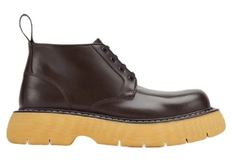 Bottega Veneta The Bounce Swell Ankle Boot Brown (651256V00H02062)