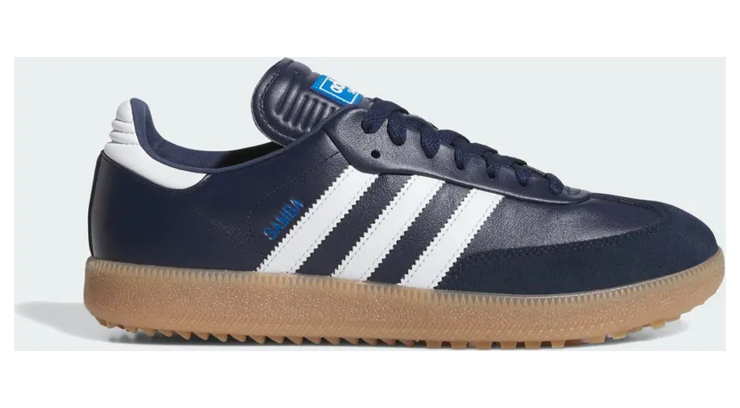 adidas Samba Spikeless Golf Night Indigo Cloud White Blue Bird (JP8544)