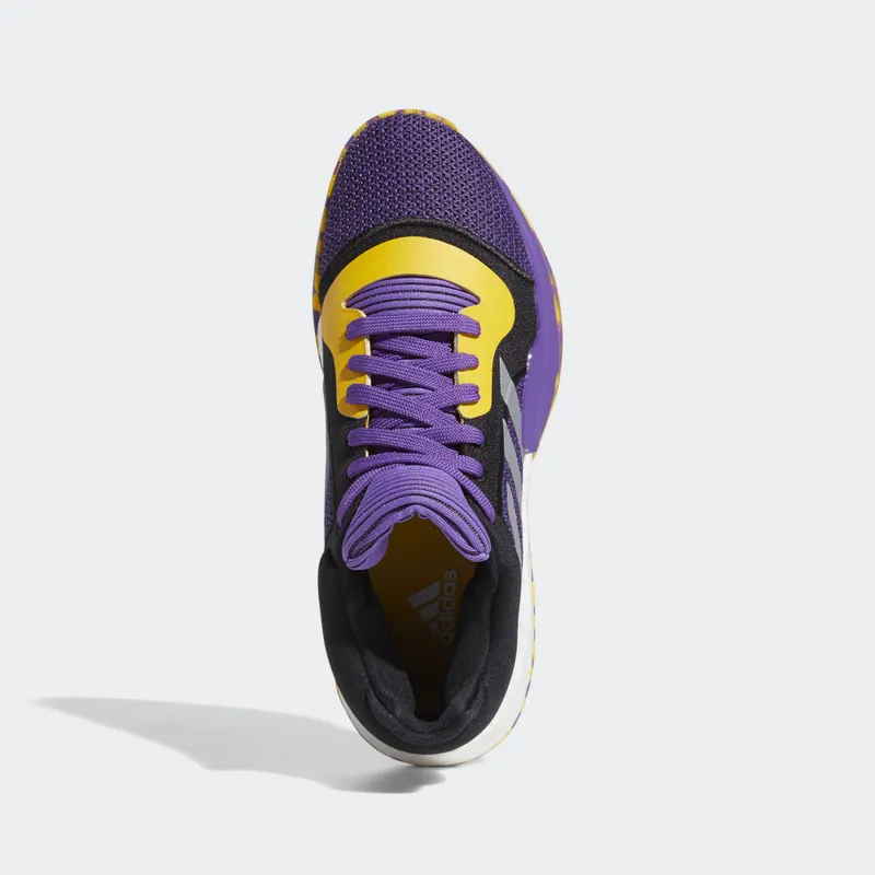 adidas Marquee Boost Low Lakers Black/Purple/Gold (G27746)