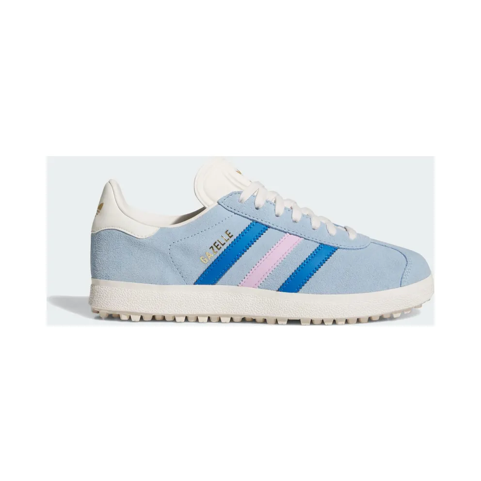 adidas Gazelle Spikeless Golf Clear Sky Blue Bird Bliss Lilac (JQ7756)