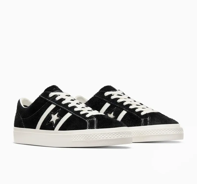 Converse One Star Academy Pro Suede Black/Egret/Egret (A06426C)