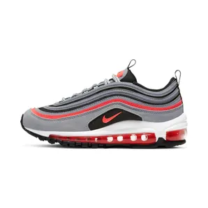 Nike Air Max 97 “Wolf Grey / Black / White / Radiant Red” (921522-025)