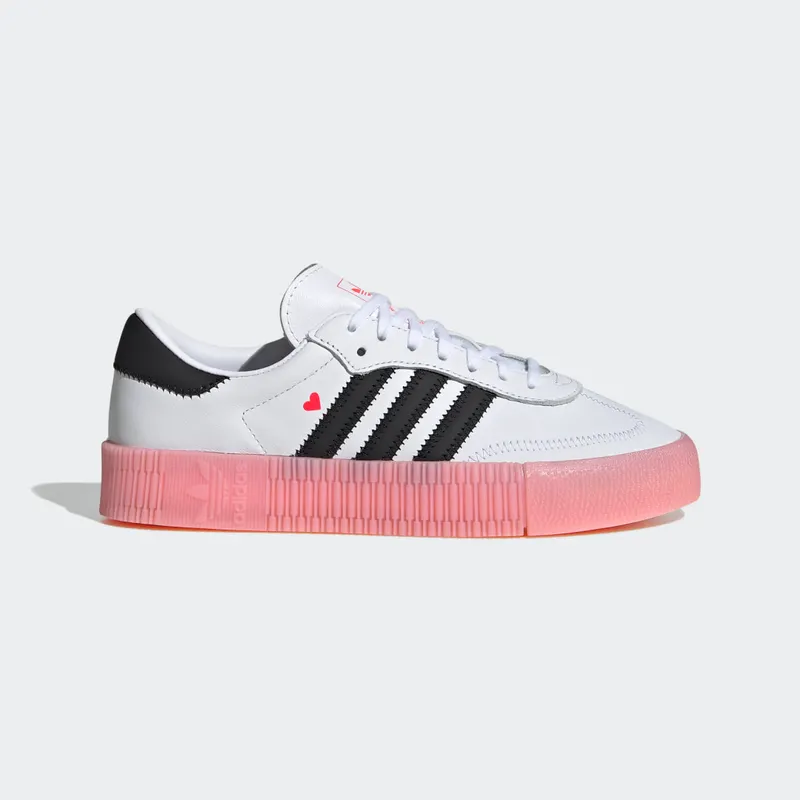 adidas SAMBAROSE Cloud White / Core Black / Glow Pink (EF4965)