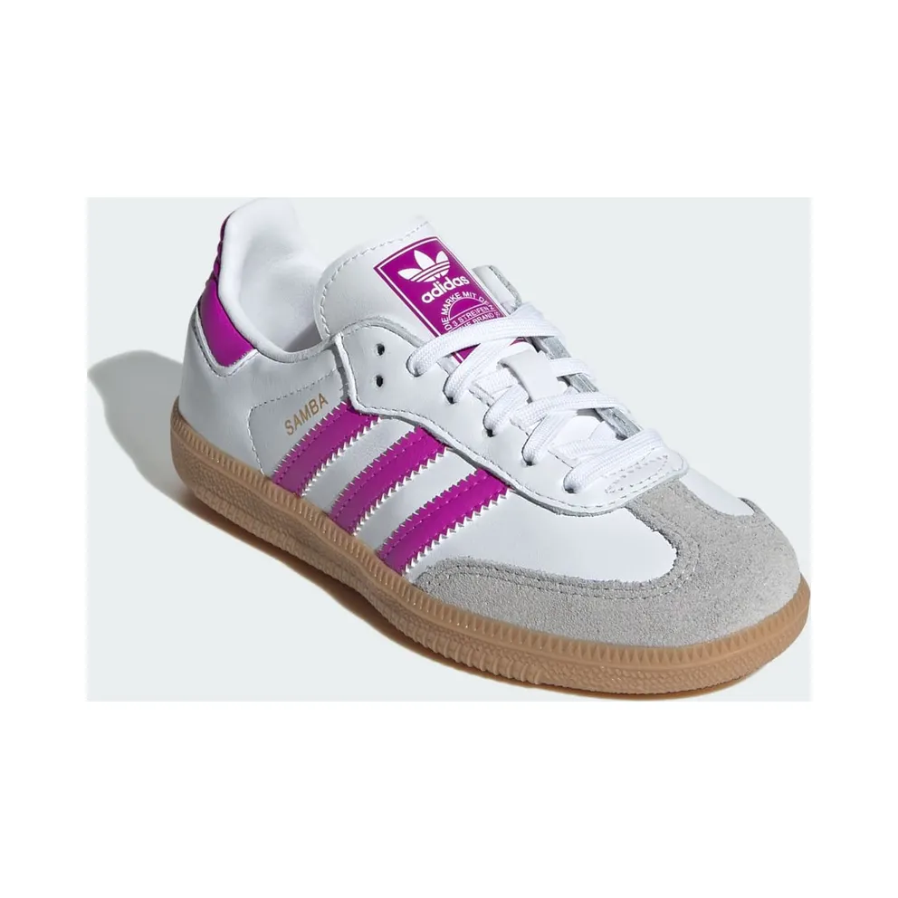 adidas Samba OG Cloud White Purple Burst Gum (IE8848)