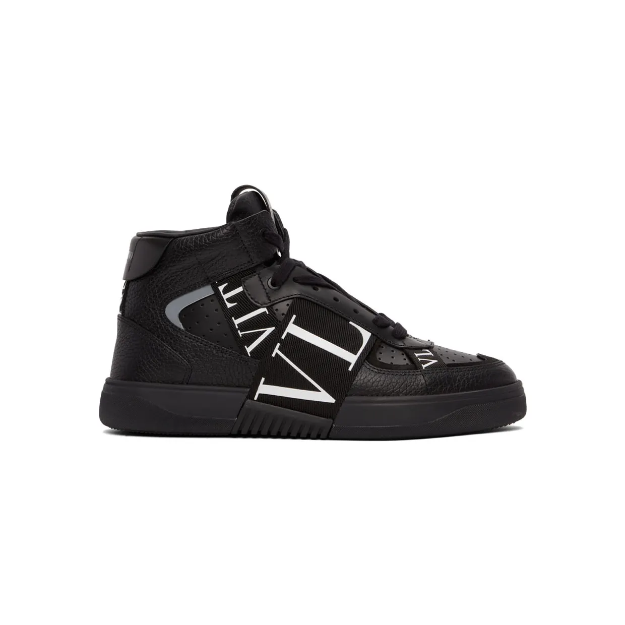 Valentino Garavani Black VL7N Mid-Top Sneakers (XY2S0E03WRQ)
