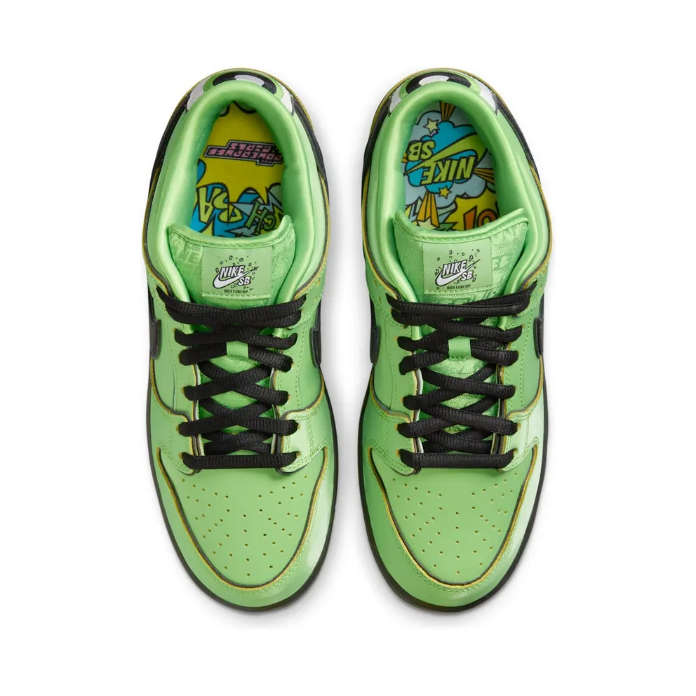 Nike SB Dunk “Powerpuff Girls – Buttercup” (FZ8319-300)