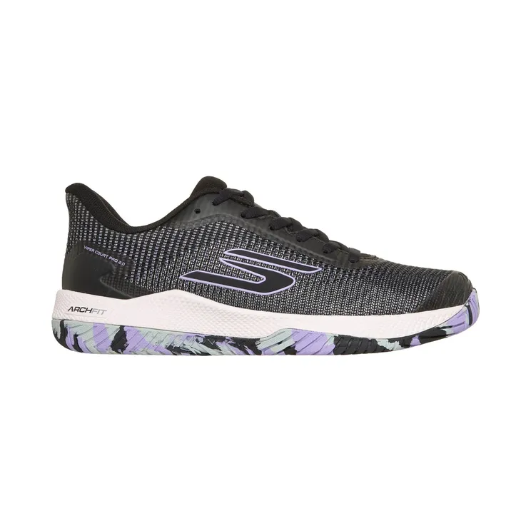 Skechers Viper Court Pro 2.0 Black/Lavendel (172109CBKLV)
