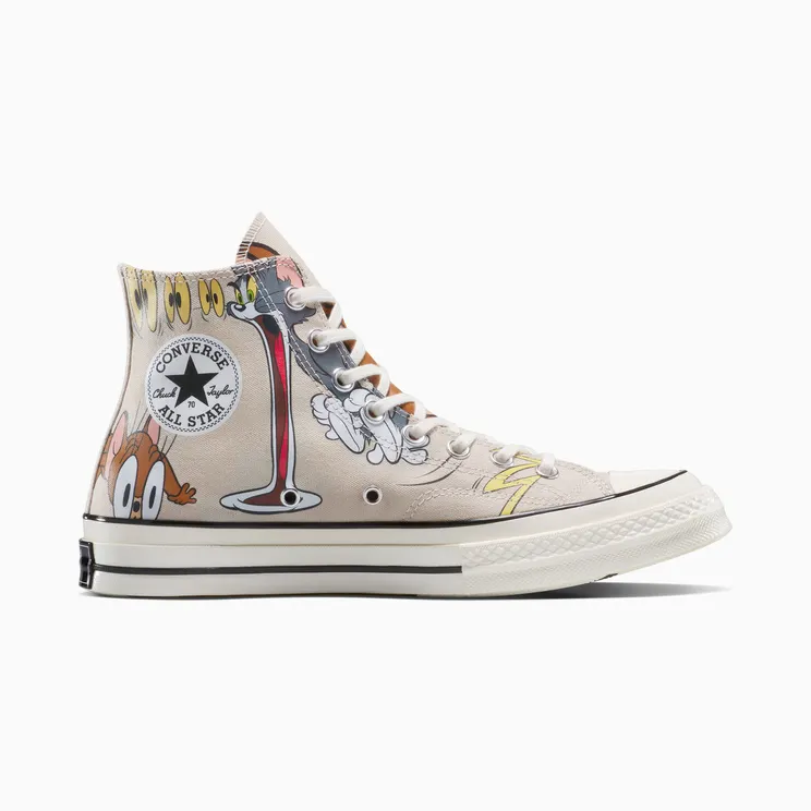 Converse x Tom and Jerry Chuck 70 Grey/Egret/Black (A15111C)
