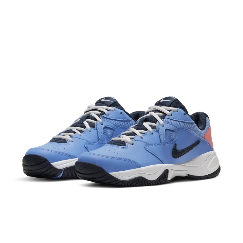 NikeCourt Lite 2 Hardcourt Blue “Royal Pulse / White / Sunblush / Obsidian” (AR8838-406)