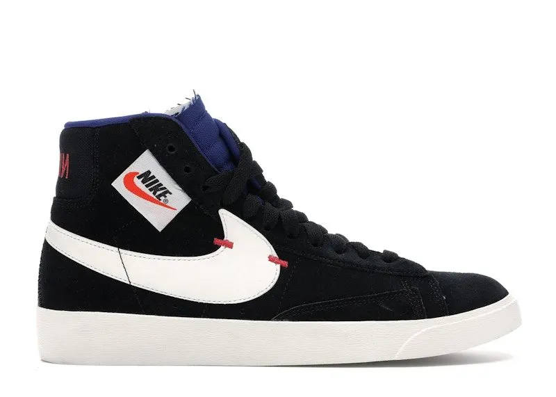 Nike Blazer Mid Rebel Deep Royal Black (W) Black/Summit White/Deep Royal Blue (BQ4022-005)