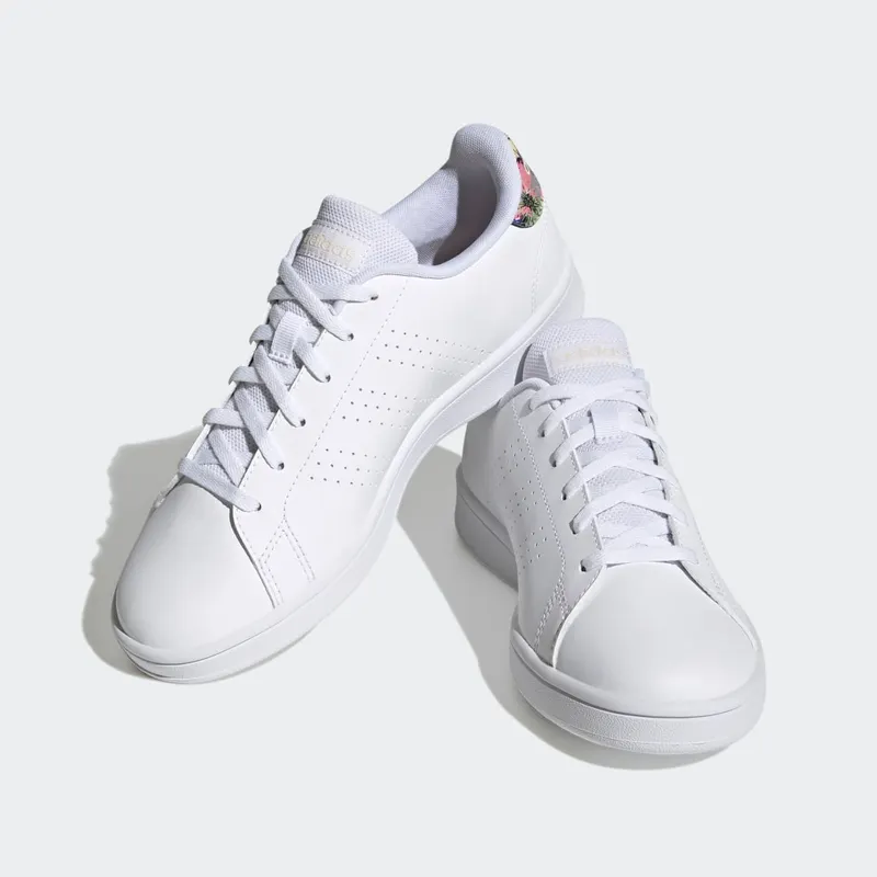Adidas Advantage Base Court Lifestyle Cloud White / Cloud White / Bliss Orange (GW9289)