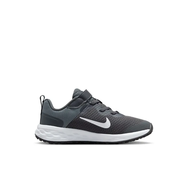 Nike Revolution 6 Younger Kids’ Grey 50% Sustainable Materials (DD1095-004)