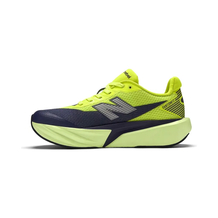 New Balance FuelCell Rebel Navy / Donkergrijs / Limoen (GFCX2POM)