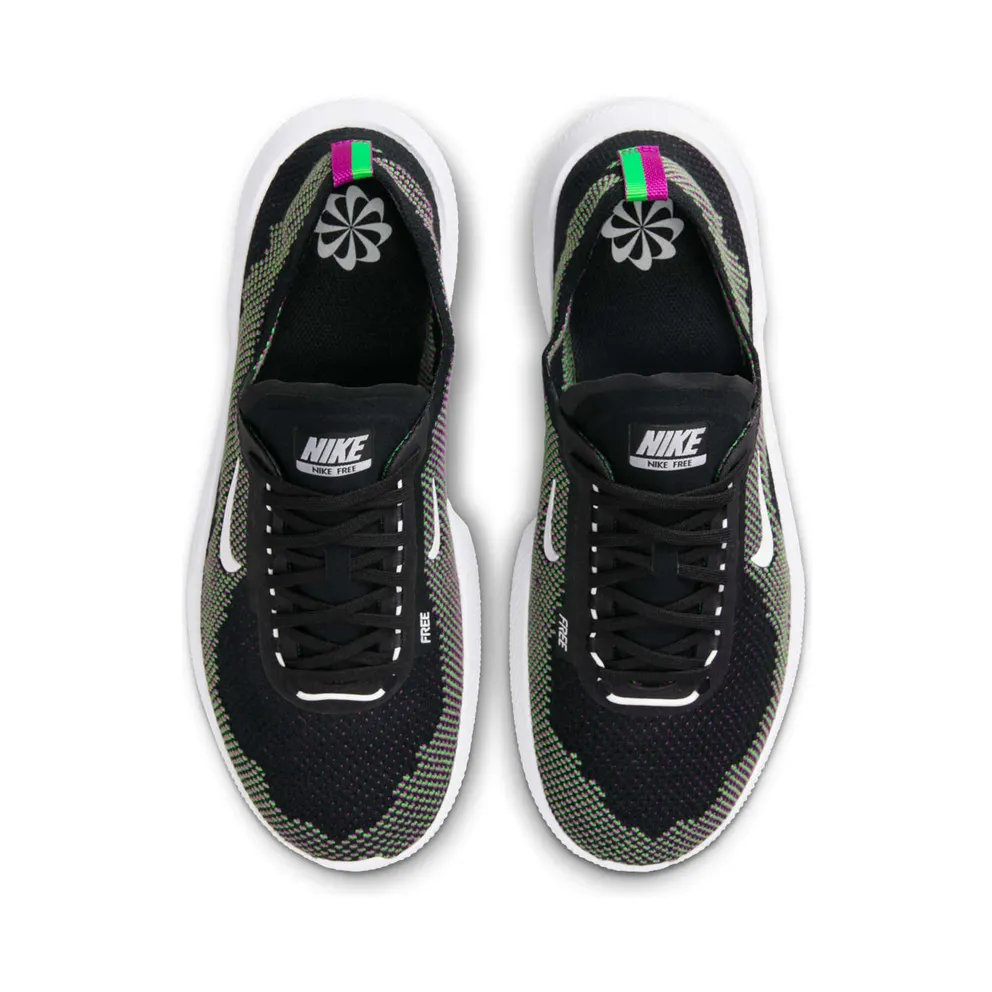 Nike Free 2025 Black White Green Strike Purple (HF1078-003)