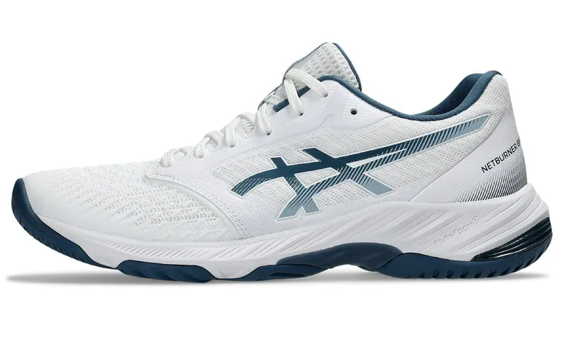 ASICS Netburner Ballistic FF 3 White Vintage Indigo (1051A073-103)