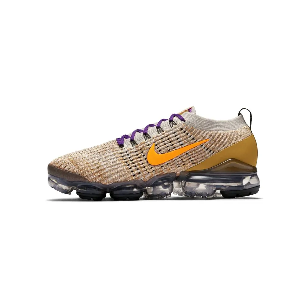 Nike Air VaporMax Flyknit 3 Desert Sand Desert Sand/Total Orange-Voltage Purple (AJ6900-008)