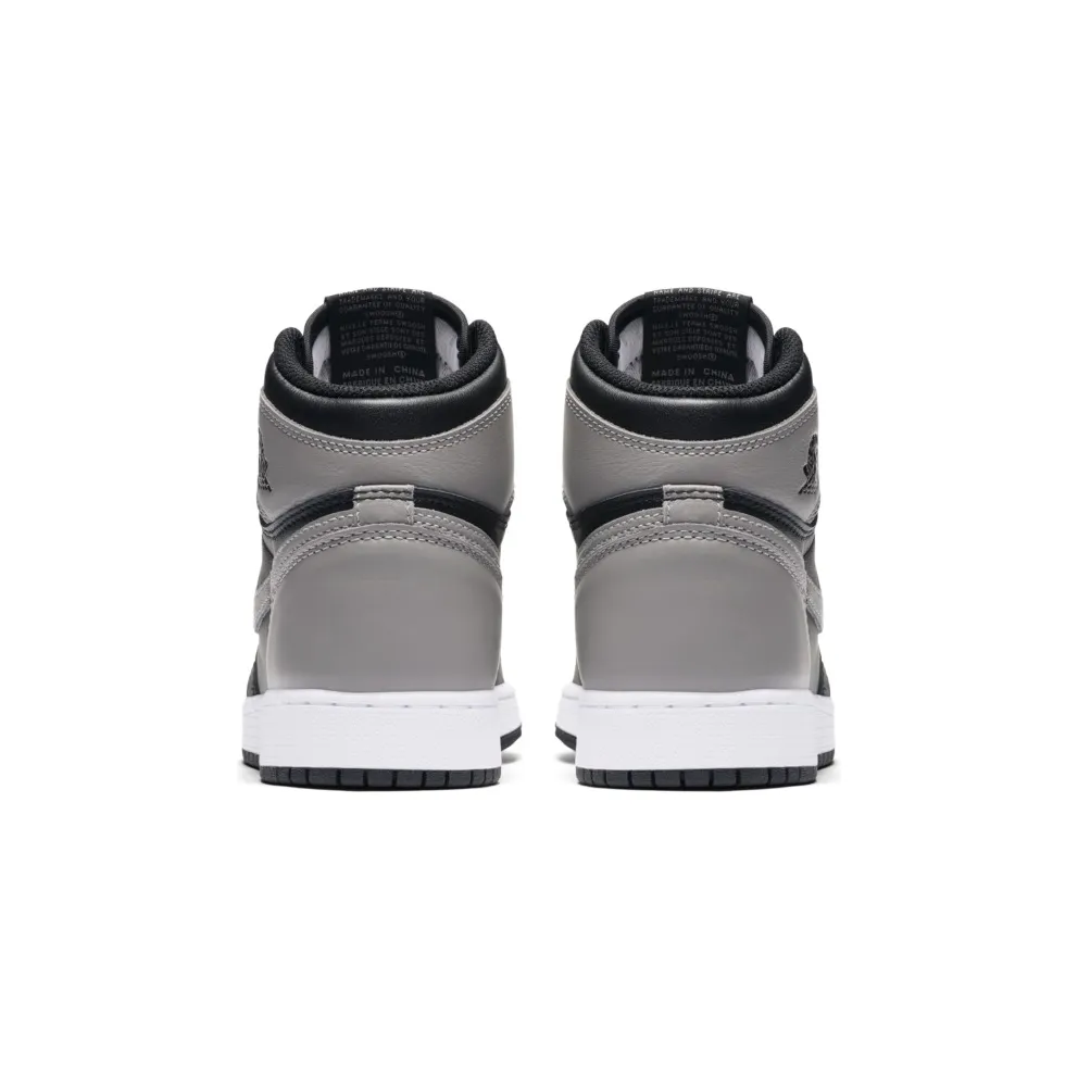 Air Jordan Nike AJ I 1 Retro High OG ‘Shadow’ (GS) (2018) (575441-013)