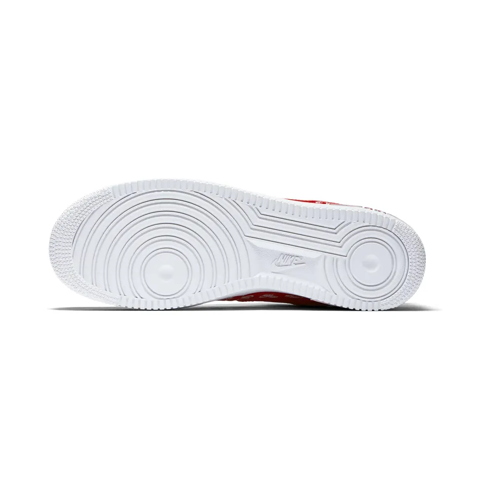 Nike Air Force 1 Low All Over Logo Red University Red/University Red-White (AH8462-600)
