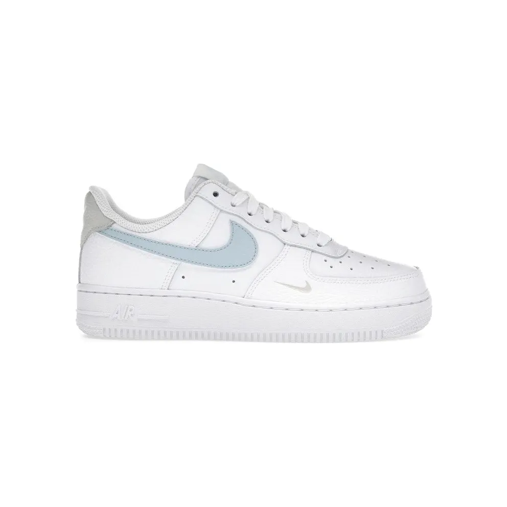 Nike Air Force 1 Low White Light Armory Blue Mini Swoosh (HF0022-100)