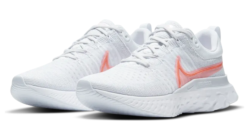 Nike REACT INFINITY RUN FK 2 PURE PLATINUM BRIGHT CRIMSON (CT2423-004)
