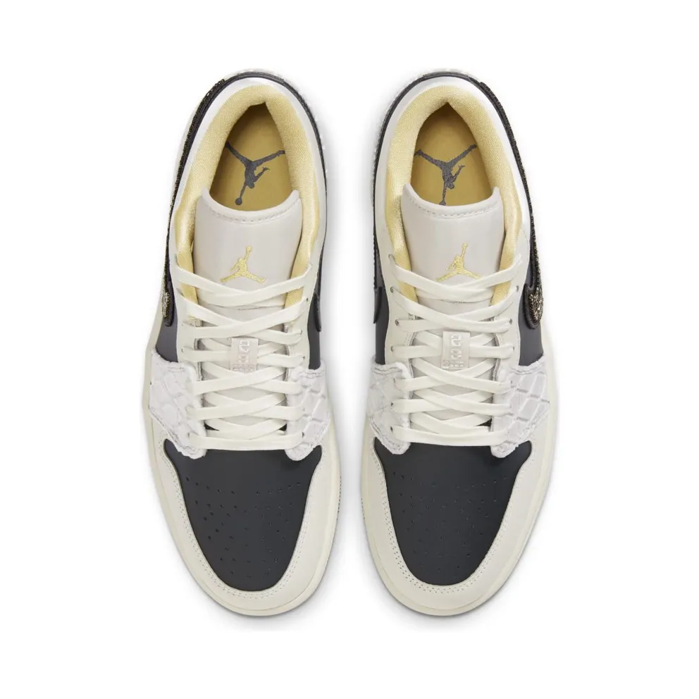 Jordan 1 Low Beaded Swoosh (DV1762-001)
