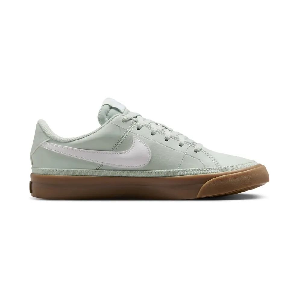 Nike Court Legacy Light Silver Gum Dark Brown White (DA5380-006)