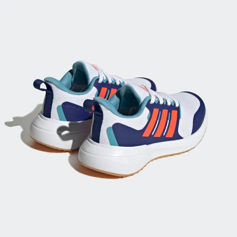 Adidas Fortarun 2.0 Cloudfoam Sport Running Lace Cloud White / Solar Red / Victory Blue (HP5441)
